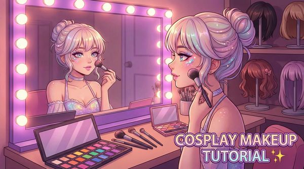 抖音风 cosplay化妆视频教程